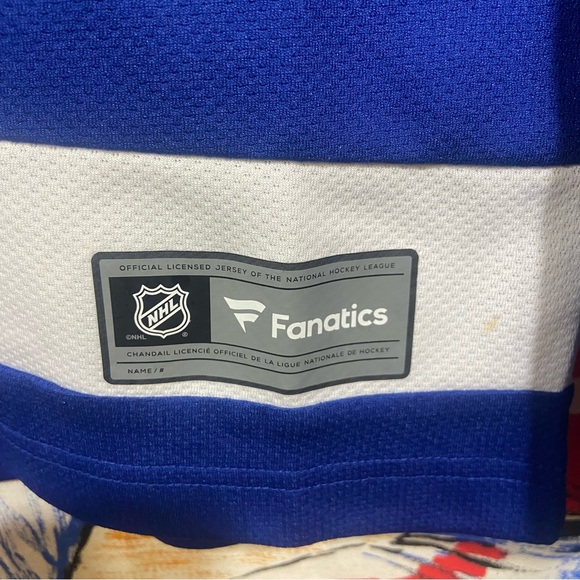 Fanatics Youth S/M Blue Tampa Bay Lightening Stamkos Hockey Jersey - Picture 3 of 6